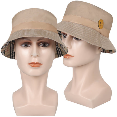 Fisherman's hat santa hat Men Bucket Hat Outdoor Wide Brim Panama Hiking Hat Fisherman Hat Beach Sunscreen Cap Mr. Snake