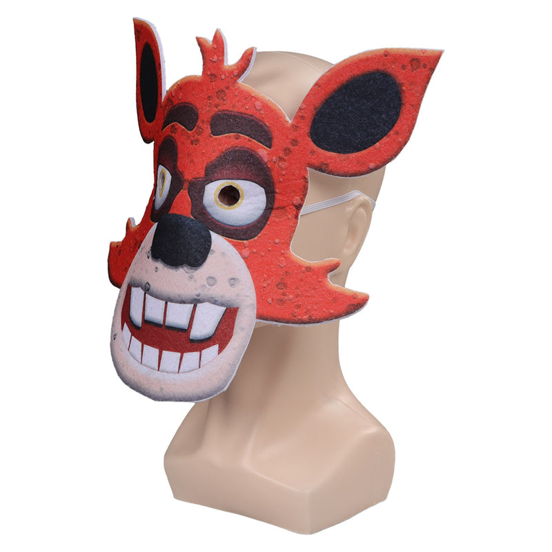 Five Nights at Freddy's FNAF Cosplay Latex Masks Helmet Masquerade Halloween Party Costume Props Felt cloth mask Foxy