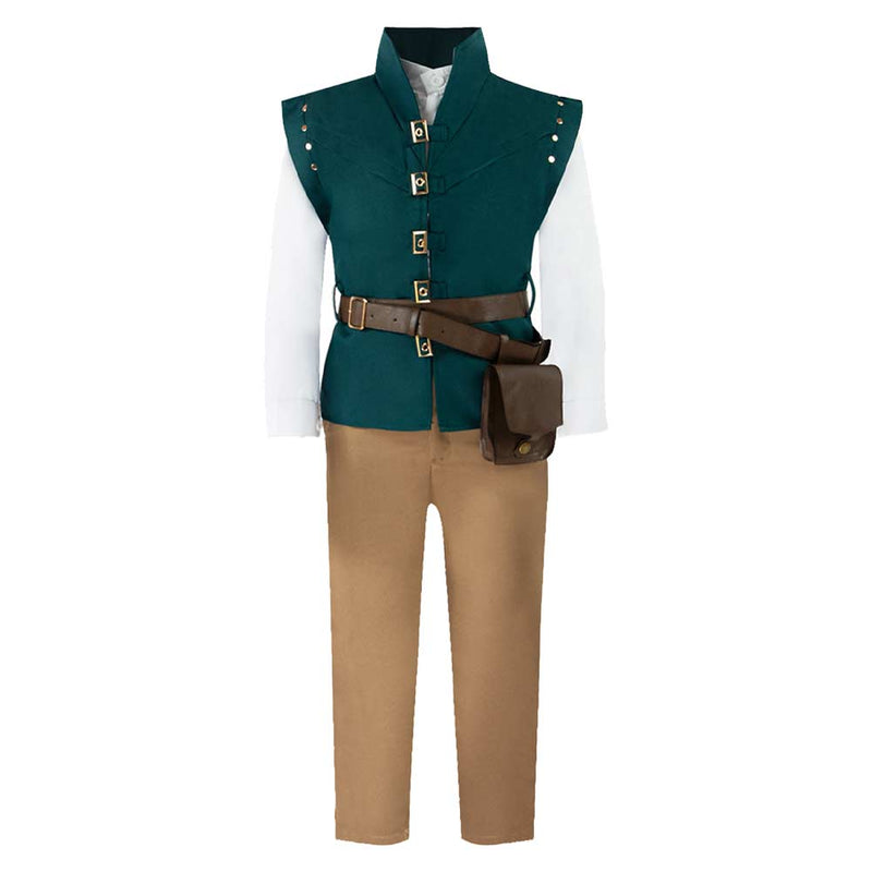 Flynn Rider Cosplay Costume Outfits Halloween Carnival Suit