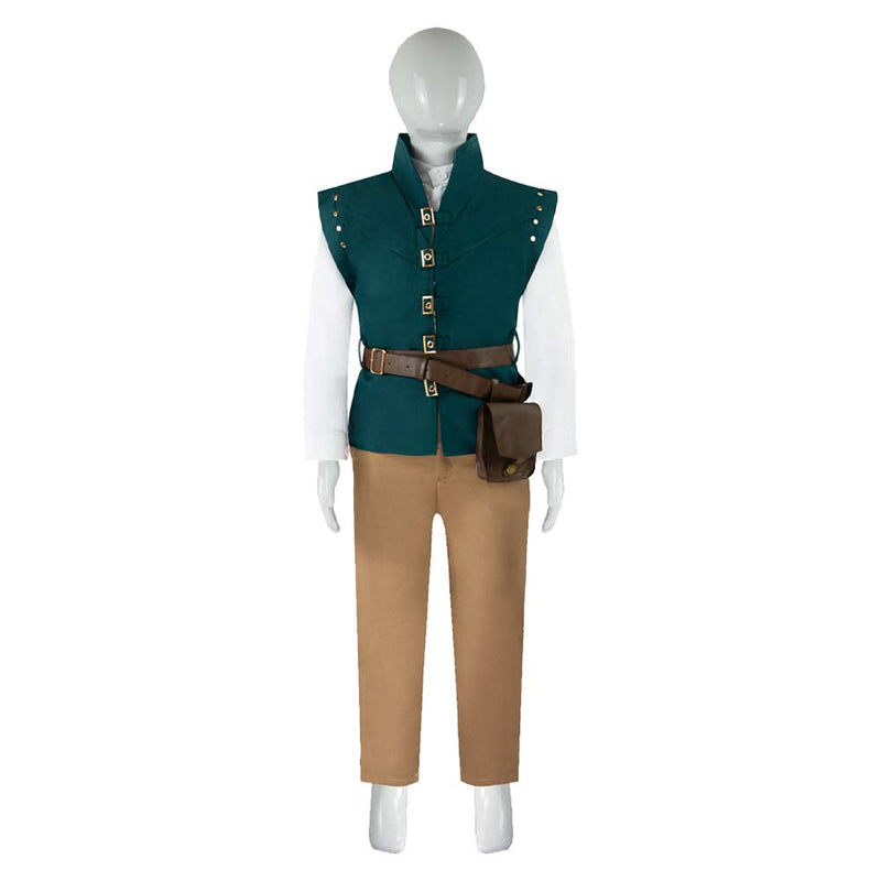 Flynn Rider Cosplay Costume Outfits Halloween Carnival Suit