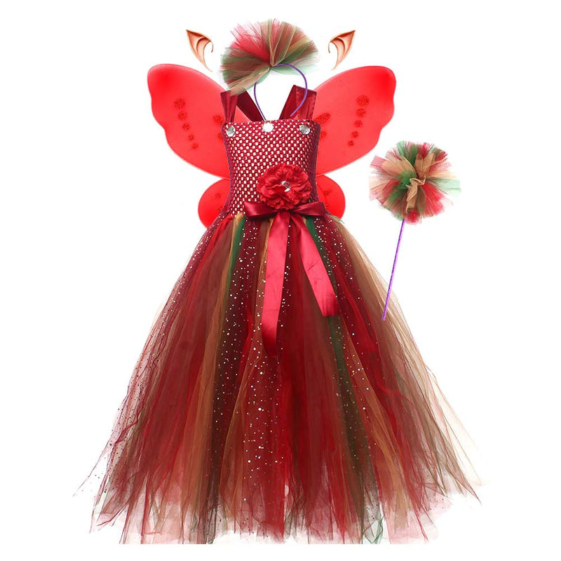 Forest Fairy Cosplay Costume Outfits Halloween Carnival Suit