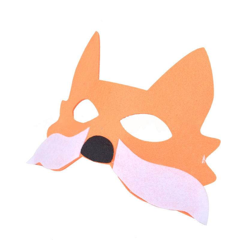 Fox Cosplay Headband Tail Mask Costume Accessories Outfits Halloween Carnival Suit