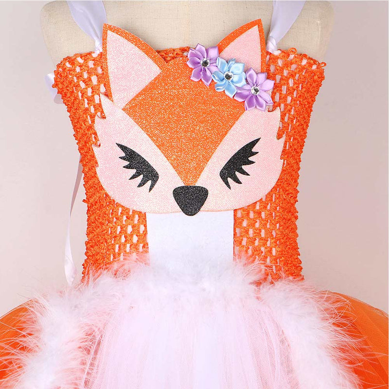 Fox Tutu Dress Cosplay Costume Outfits Halloween Carnival Suit