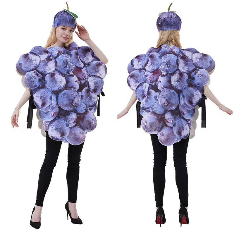 Fruit grape Cosplay Costume Outfits Halloween Carnival Suit