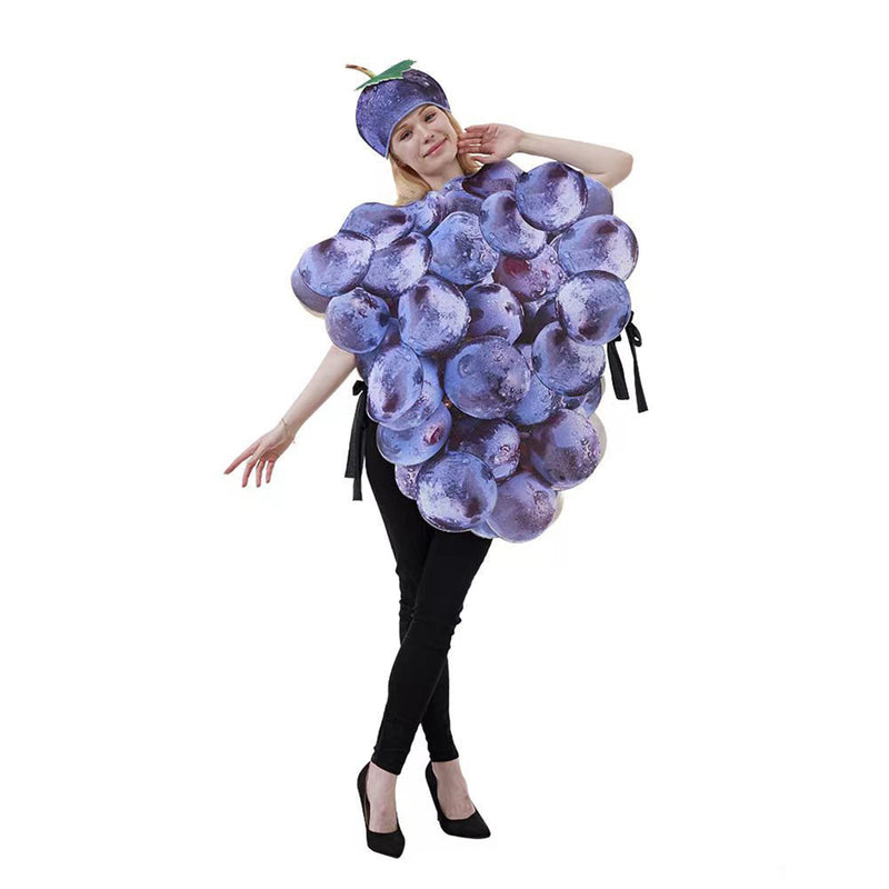 Fruit grape Cosplay Costume Outfits Halloween Carnival Suit