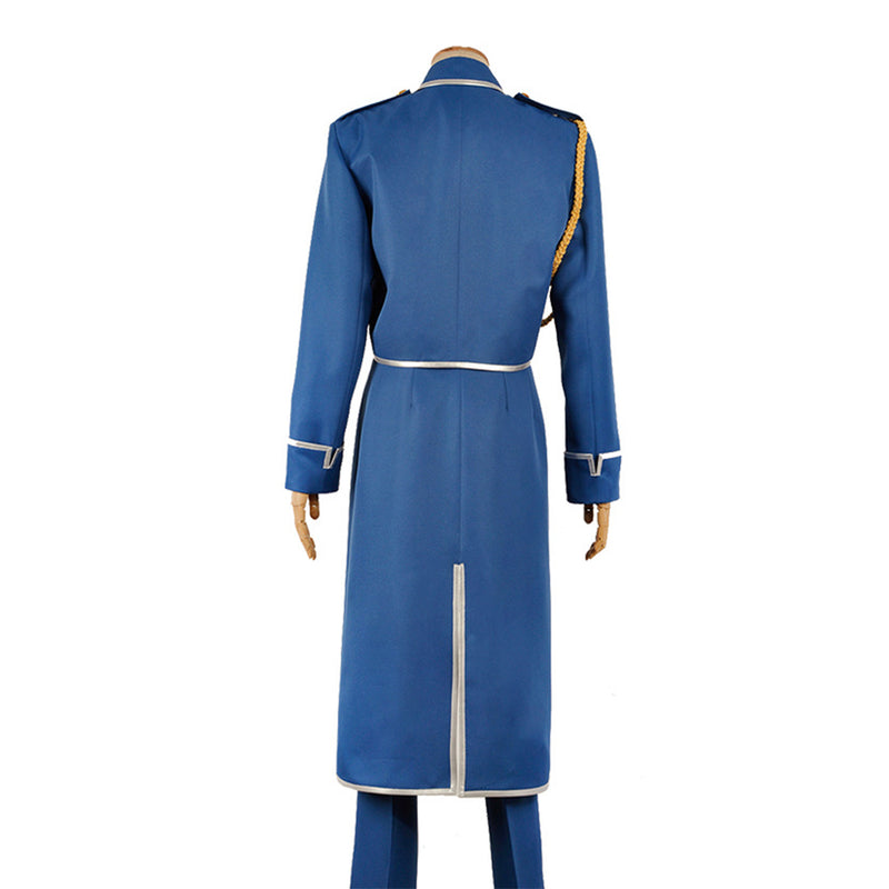 FULLMETAL ALCHEMIST Roy Mustang  Cosplay Costume Outfits Halloween Carnival Party Disguise Suit