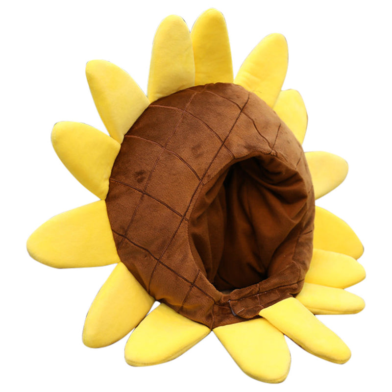 Funny Sunflower Design Hat Party Halloween Cosplay Costume Props