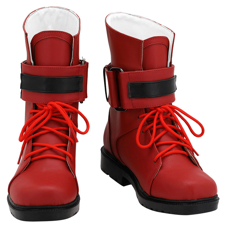 Game Final Fantasy VII Cosplay Tifa Lockhart Costume Boots Shoes