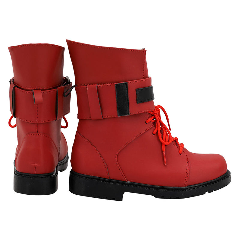 Game Final Fantasy VII Cosplay Tifa Lockhart Costume Boots Shoes