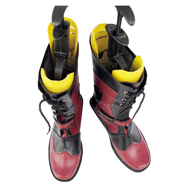 Game TALES OF THE ABYSS Luke fone Fabre Cosplay Shoes Boots Halloween Costumes Accessory Custom Made