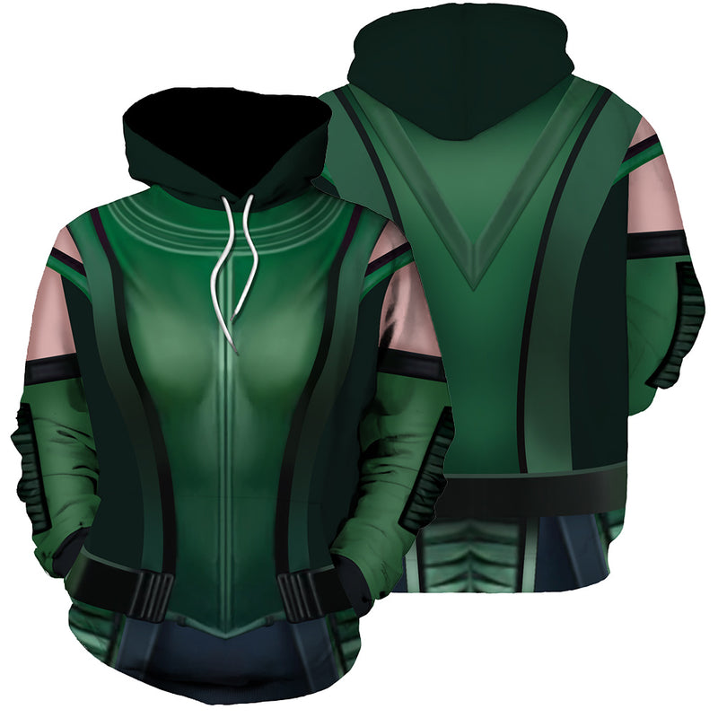 Gamora Guardians of the Galaxy Cosplay Hoodie 3D Printed Hooded Sweatshirt Men Women Casual Streetwear Pullover