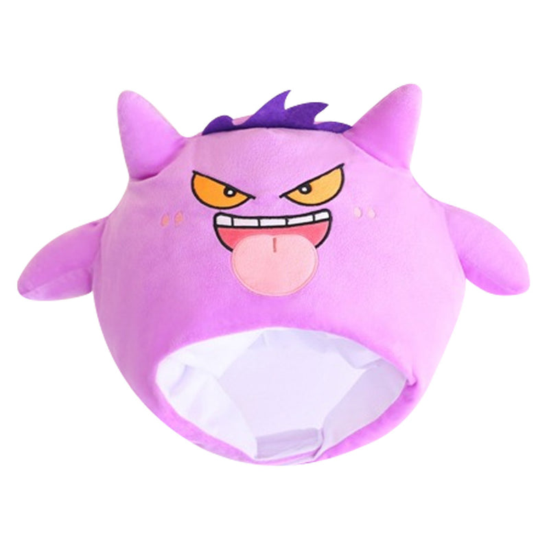 Gengar Cosplay Plush Headgear Masks Helmet Masquerade Halloween Party Costume Props