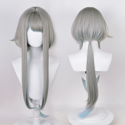 Genshin Impact  Haagentus Cosplay Wig Heat Resistant Synthetic Hair Carnival Halloween Party Props