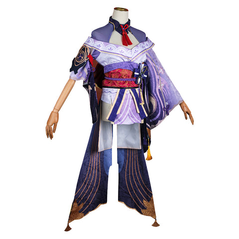 Genshin Impact Beelzebul Raiden Shogun Cosplay Costume Outfits Halloween Carnival Party Suit