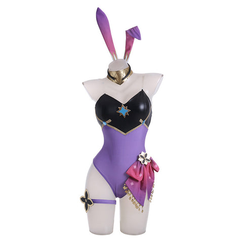 Genshin Impact Dori  Cosplay Costume Bunny Girls Jumpsuit Outfits Halloween Carnival Suit