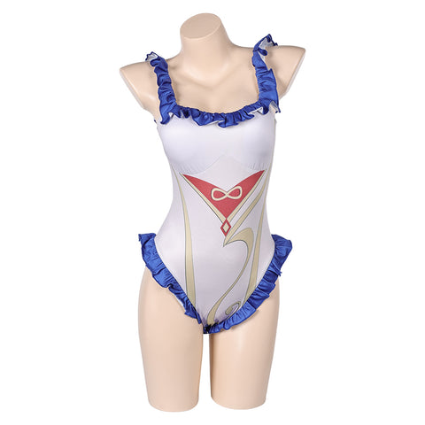 Genshin Impact Ganyu swimsuit Cosplay Costume Outfits Halloween Carnival Suit Genshin Impact Ganyu