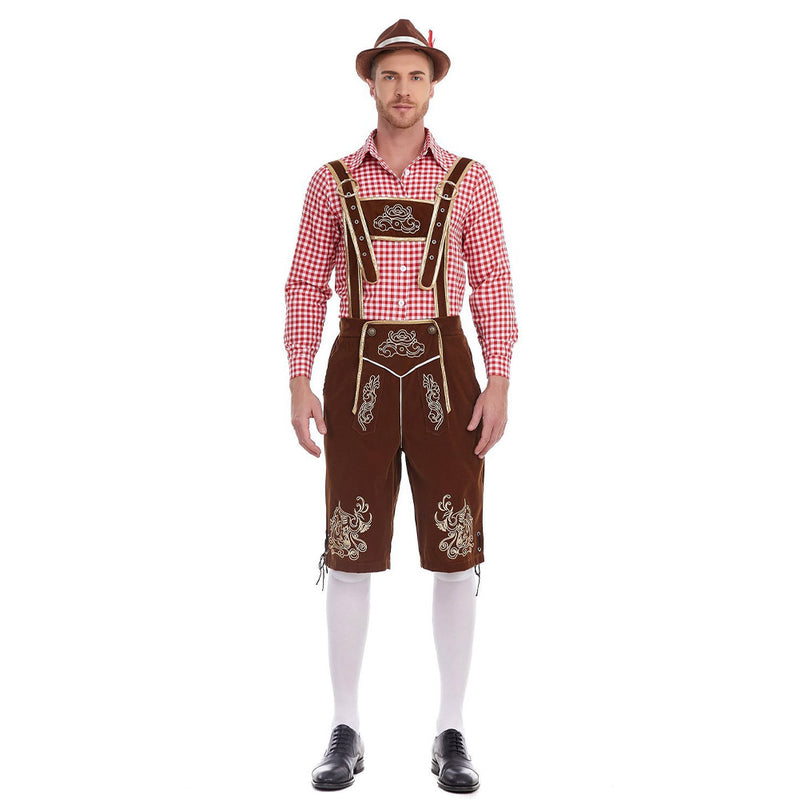 German Bavarian Munich Beer Festival  Oktoberfest Cosplay Costume Outfits Halloween Carnival Suit  ﻿