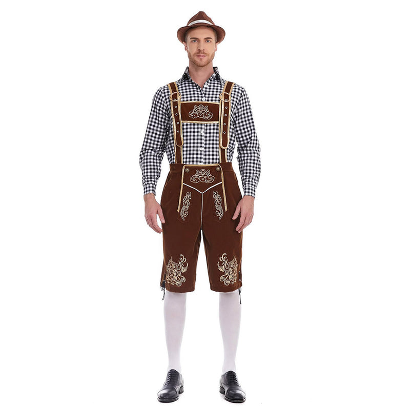 German Bavarian Munich Beer Festival  Oktoberfest Cosplay Costume Outfits Halloween Carnival Suit  ﻿