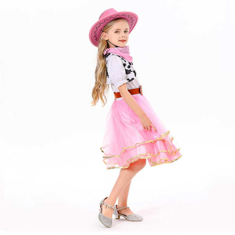 Girls Cowgirls skirtCosplay Costume Outfits Halloween Carnival Suit