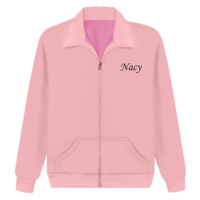 Grease: Rise of the Pink Ladies Nacy Cosplay Hoodie 3D Printed Hooded Sweatshirt Men Women Casual Streetwear Pullover