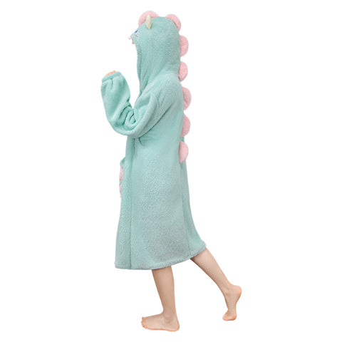 Green Dragon - animal series bathrobe - OLAOLA Original design