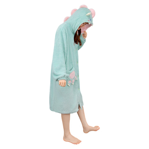 Green Dragon - animal series bathrobe - OLAOLA Original design