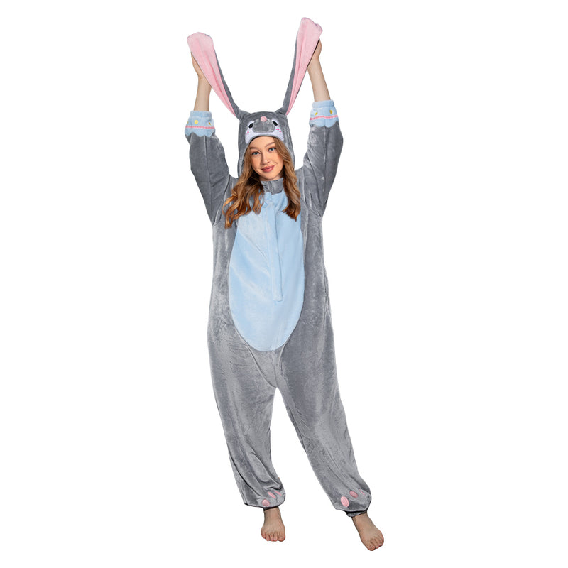 Grey Rabbit - animal series onesie - OLAOLA Original design