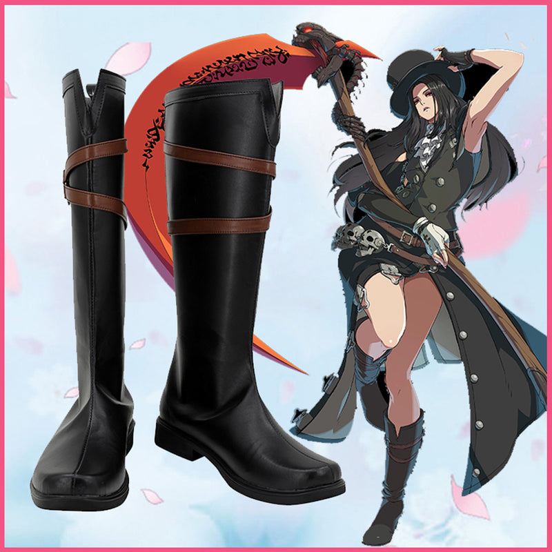 Guilty Gear Testament Cosplay Shoes Boots Halloween Costumes Accessory Custom Made