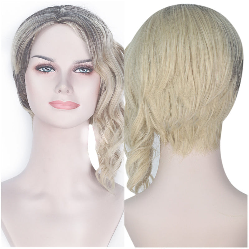 Gwen Cosplay Wig Heat Resistant Synthetic Hair Carnival Halloween Party Props