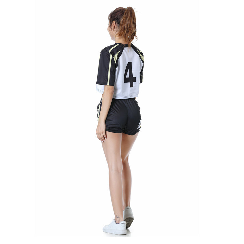 Haikyuu Bokuto Koutarou Cosplay Costume Women Girls Jersey Sports Wear Uniform Two Piece Sets