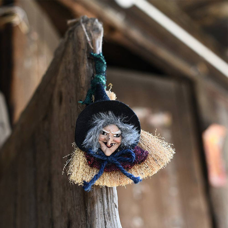 Halloween  Witch Pendant Ghost Festival Supplies Door Hanging Props