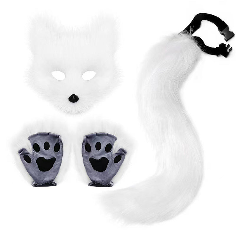 Halloween Carnival Costume Accessories foxes Wolf Gloves