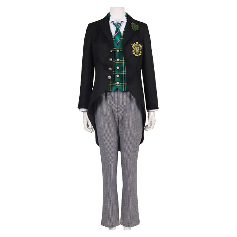 Halloween Carnival Suit Anime Black Butler Kuroshitsuji Public School Herman Greenhill Cosplay Costume