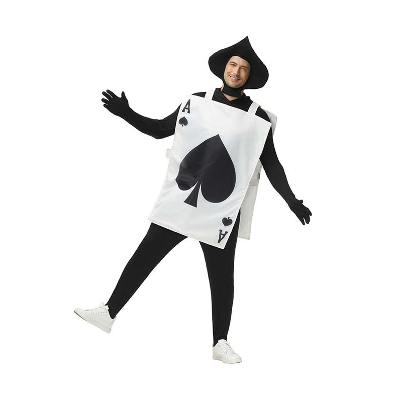 Halloween cosplay Poker Cosplay Costume Outfits Halloween Carnival Disguise Suit