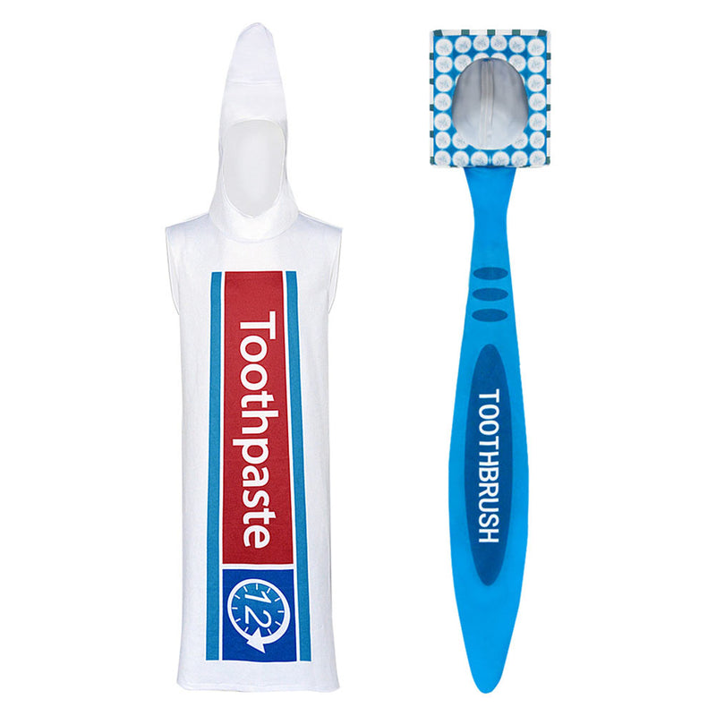 Halloween cosplay toothbrush and toothpaste