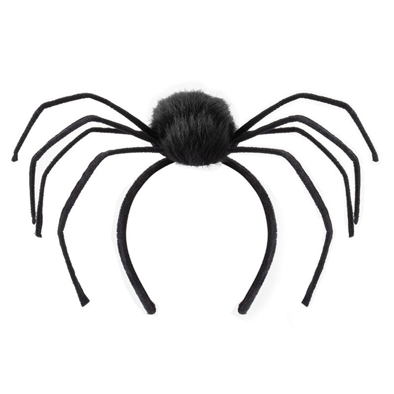 Halloween Headwear Funny Headbands Ghost Festival COS Accessories Spider Queen Hair Buckle