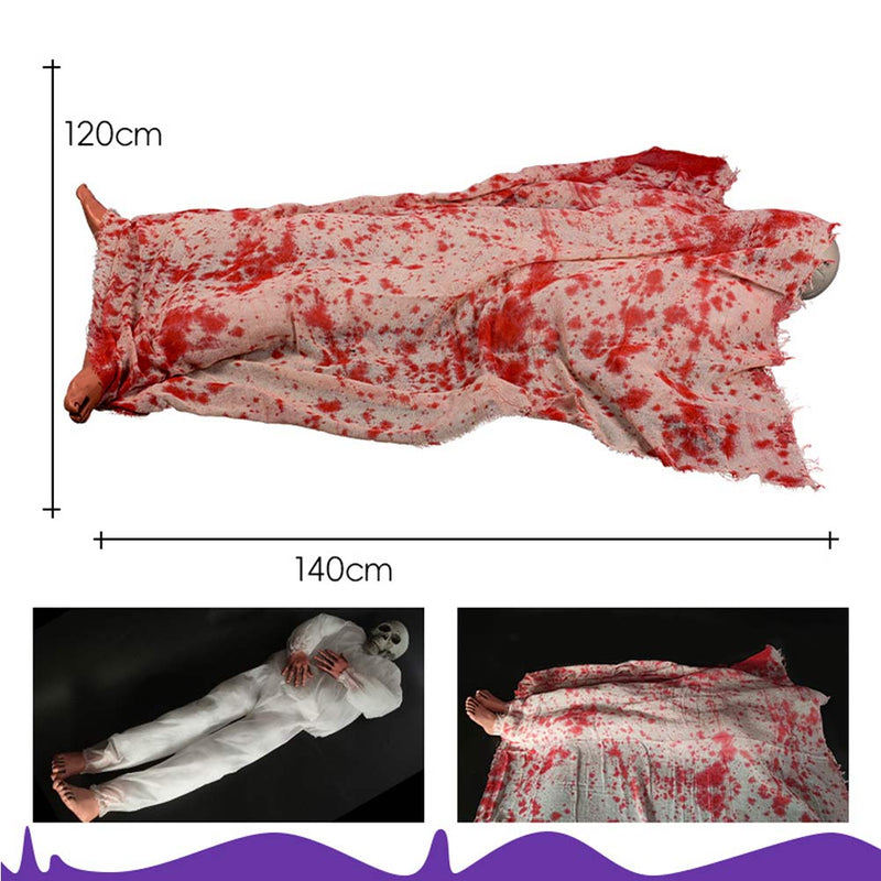 Halloween Horror Voice Controlled Corpse Ghost House Scene Layout False human body props