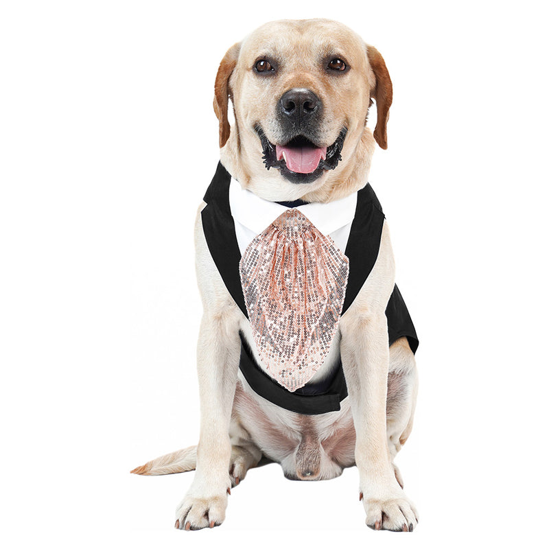 Halloween Pet Costumes Pet Dogs Coat Halloween Carnival Party Suit Dog Tuxedo Dog Wedding Costums