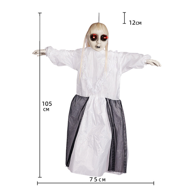 Hanging Ghost Prop Halloween Carnival Costume Accessories Decoration