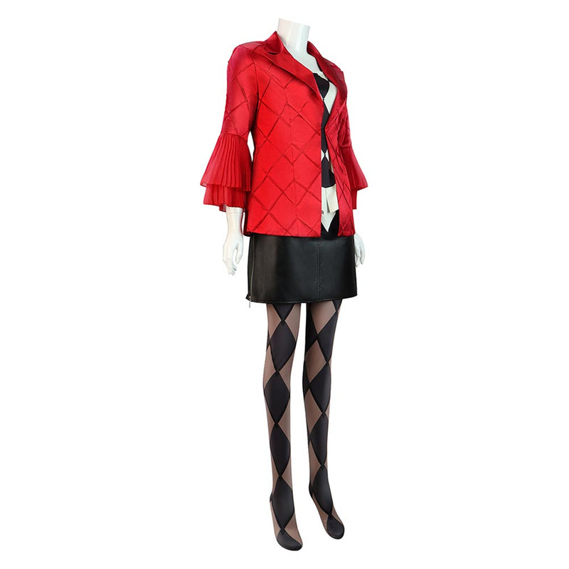 Harley Quinn  Cosplay Costume Outfits Halloween Carnival Party Suit