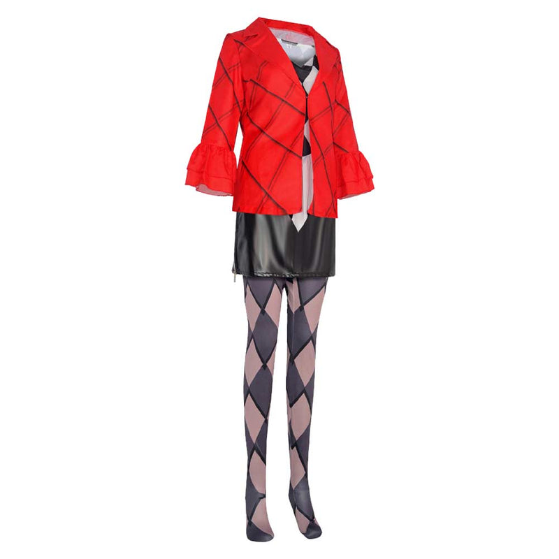 Harley Quinn Cosplay Costume Outfits Halloween Carnival Suit