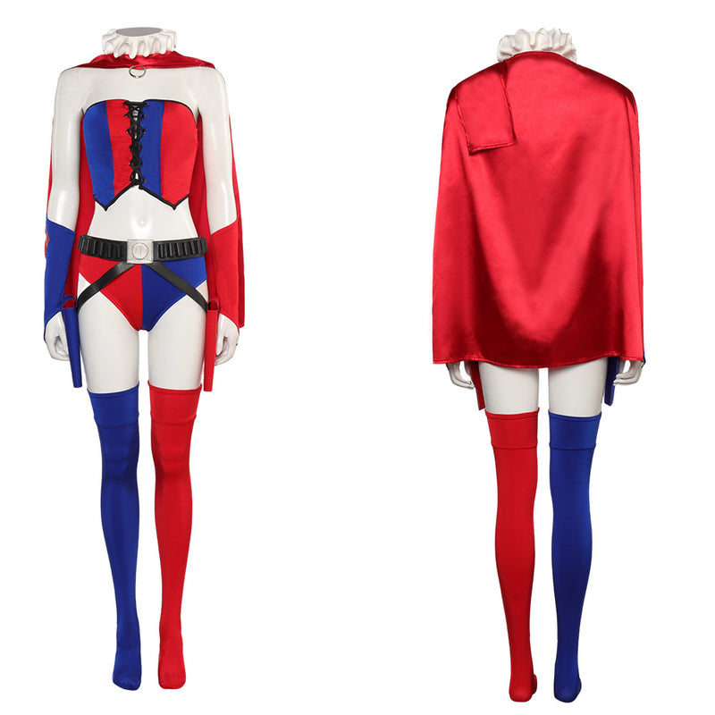 Harley Quinn Cosplay Costume Outfits Halloween Carnival Suit cosplay Sexy suit