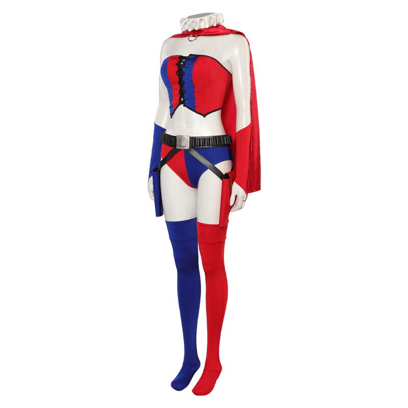 Harley Quinn Cosplay Costume Outfits Halloween Carnival Suit cosplay Sexy suit