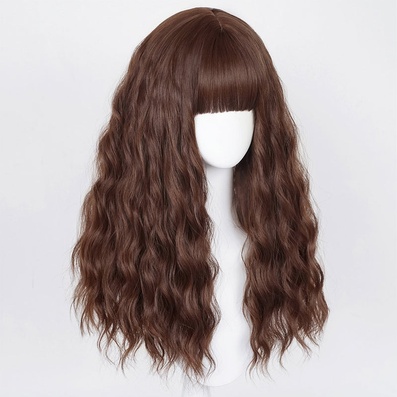 Harry Potter: Magic Awakened Hermione Granger Light Brown Cosplay Wig Heat Resistant Synthetic Hair Carnival Halloween Party Props