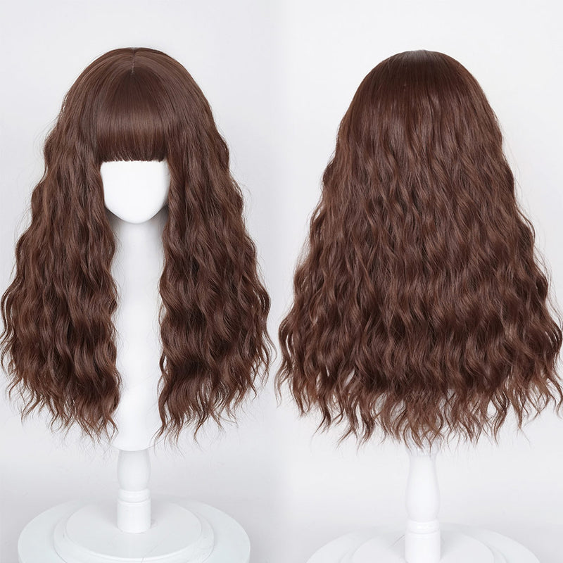 Harry Potter: Magic Awakened Hermione Granger Light Brown Cosplay Wig Heat Resistant Synthetic Hair Carnival Halloween Party Props