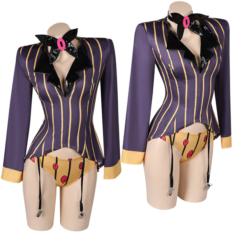 Hazbin Hotel Sir Pentious Lingerie for Women Cosplay Costume Outfits Halloween Carnival Suit