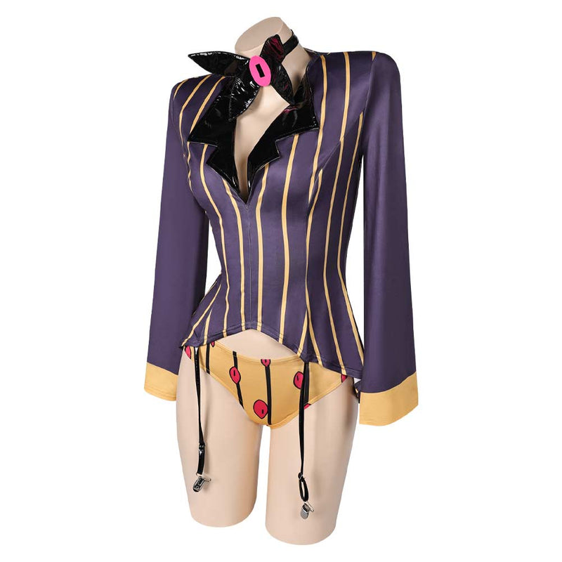 Hazbin Hotel Sir Pentious Lingerie for Women Cosplay Costume Outfits Halloween Carnival Suit