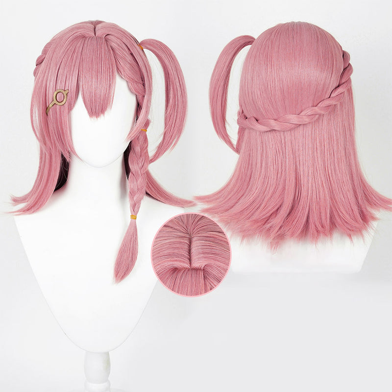 Honkai Asta Cosplay Wig Heat Resistant Synthetic Hair Carnival Halloween Party Props