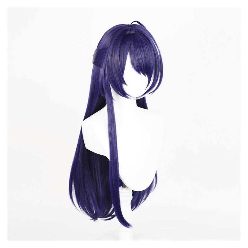 Honkai: Star Rail Acheron Cosplay Wig Heat Resistant Synthetic Hair Carnival Halloween Party Props