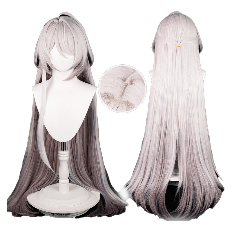 Honkai: Star Rail Acheron Cosplay Wig Heat Resistant Synthetic Hair Carnival Halloween Party Props